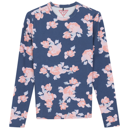 Cotton Printed Tee Chambray