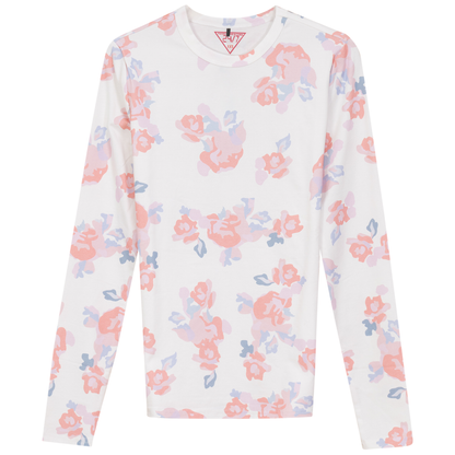 Cotton Printed Tee White