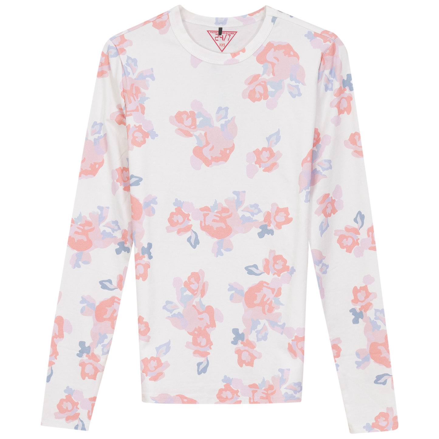 Cotton Printed Tee White