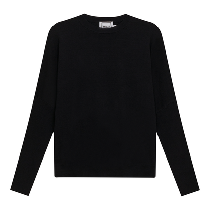 Dolman Knit Top Black