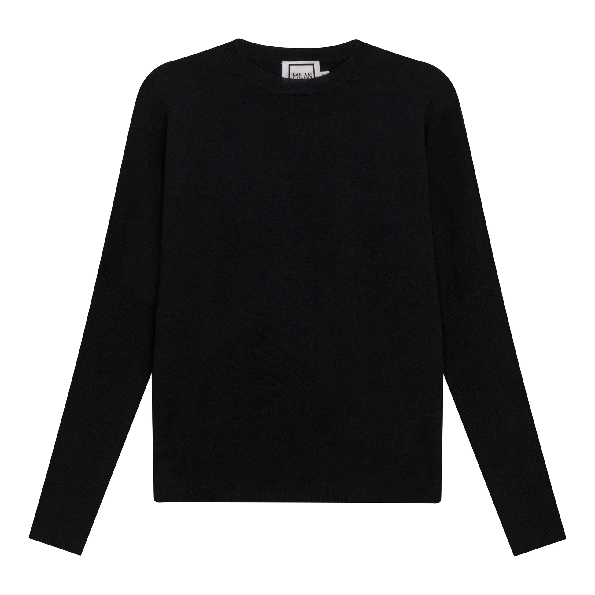 Dolman Knit Top Black
