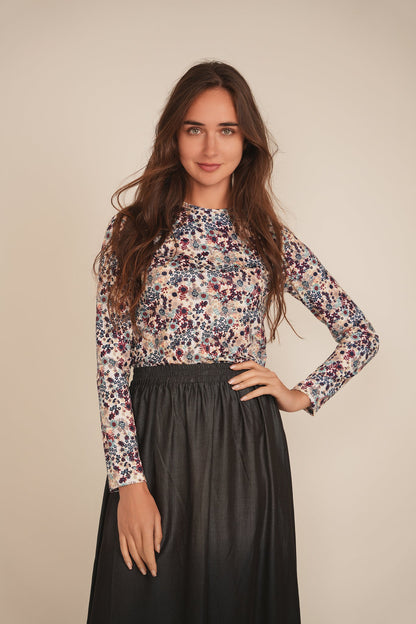 Printed Long Sleeve Tee