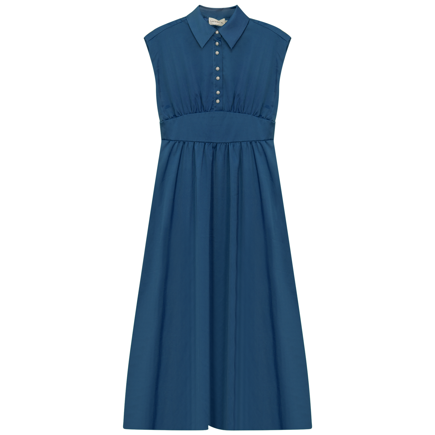 Cotton Satin Jumper Seaport