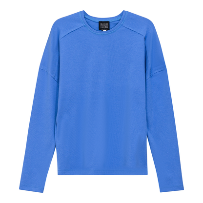 Outside Stitch Tee Light Sapphire