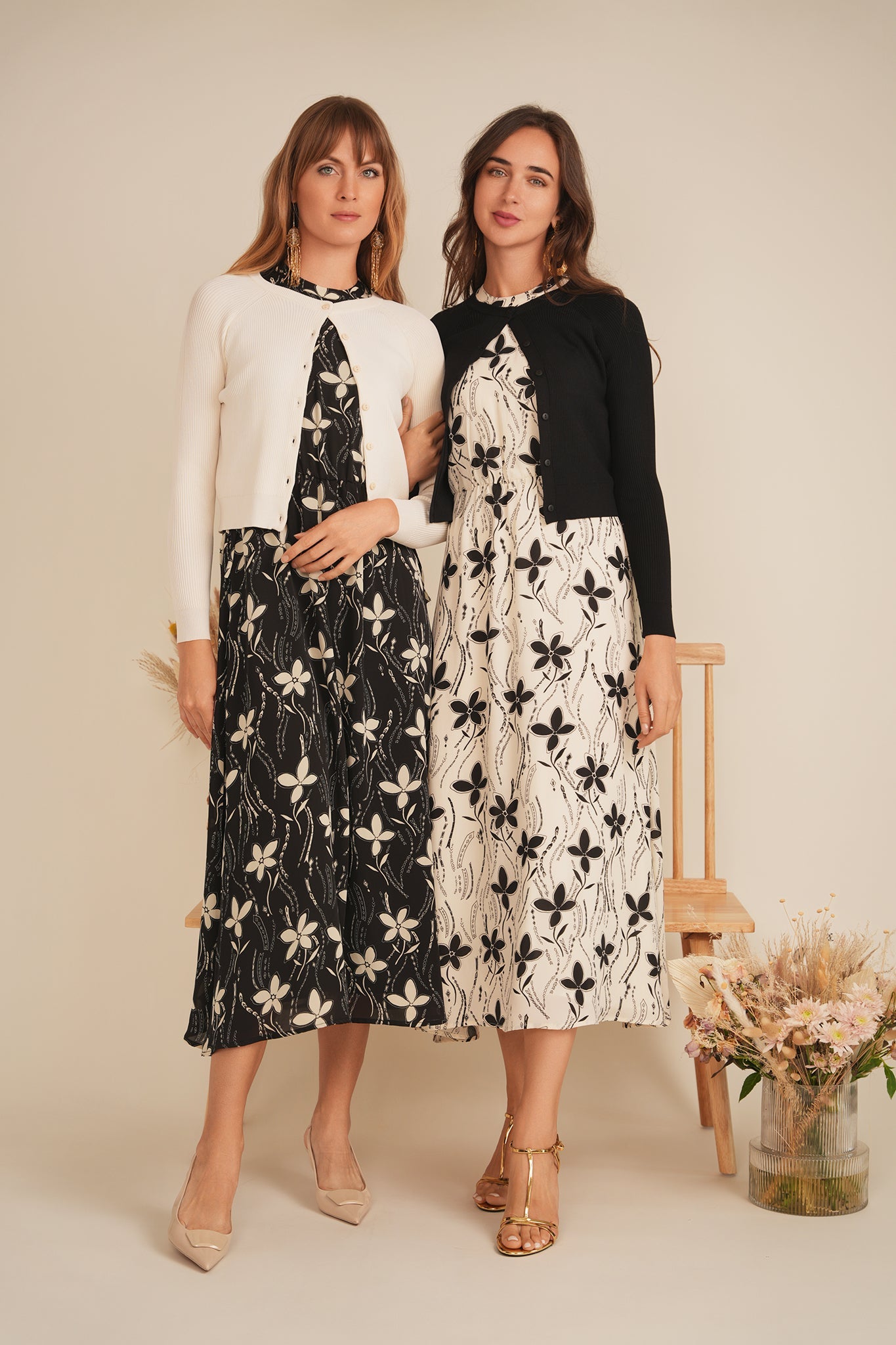 Floral Chiffon Bungee Jumper