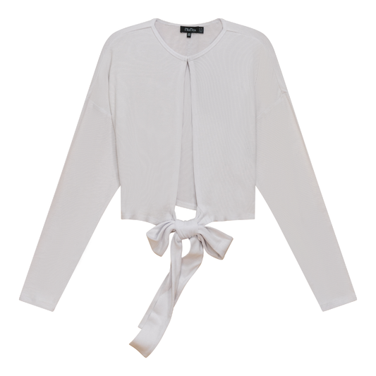 Tie Bolero White