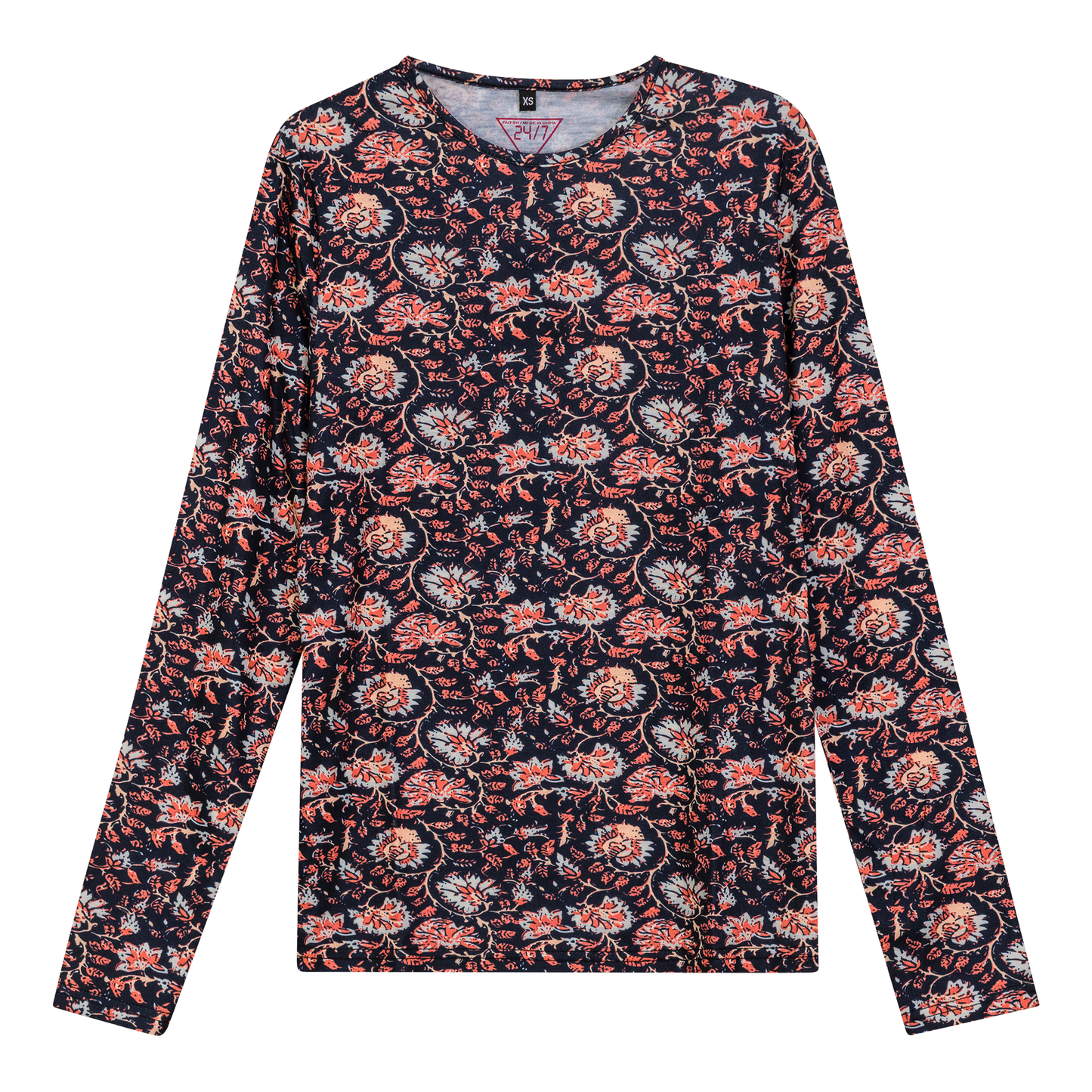 Printed Tee Black Rust