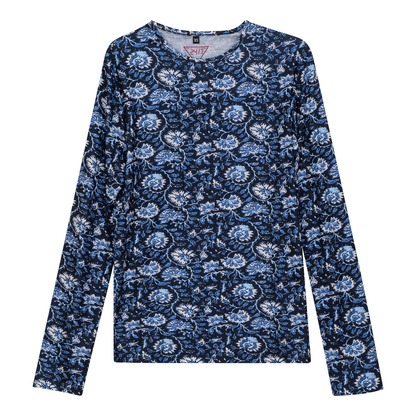 Printed Tee Denim Blue