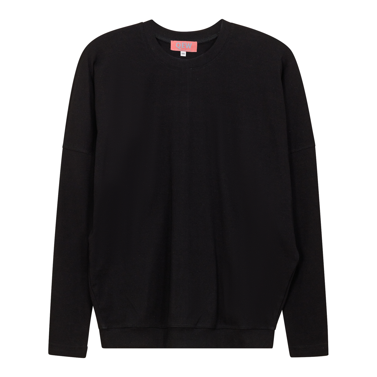 Cotton Dolman Top Black