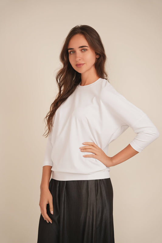 Cotton Dolman Top