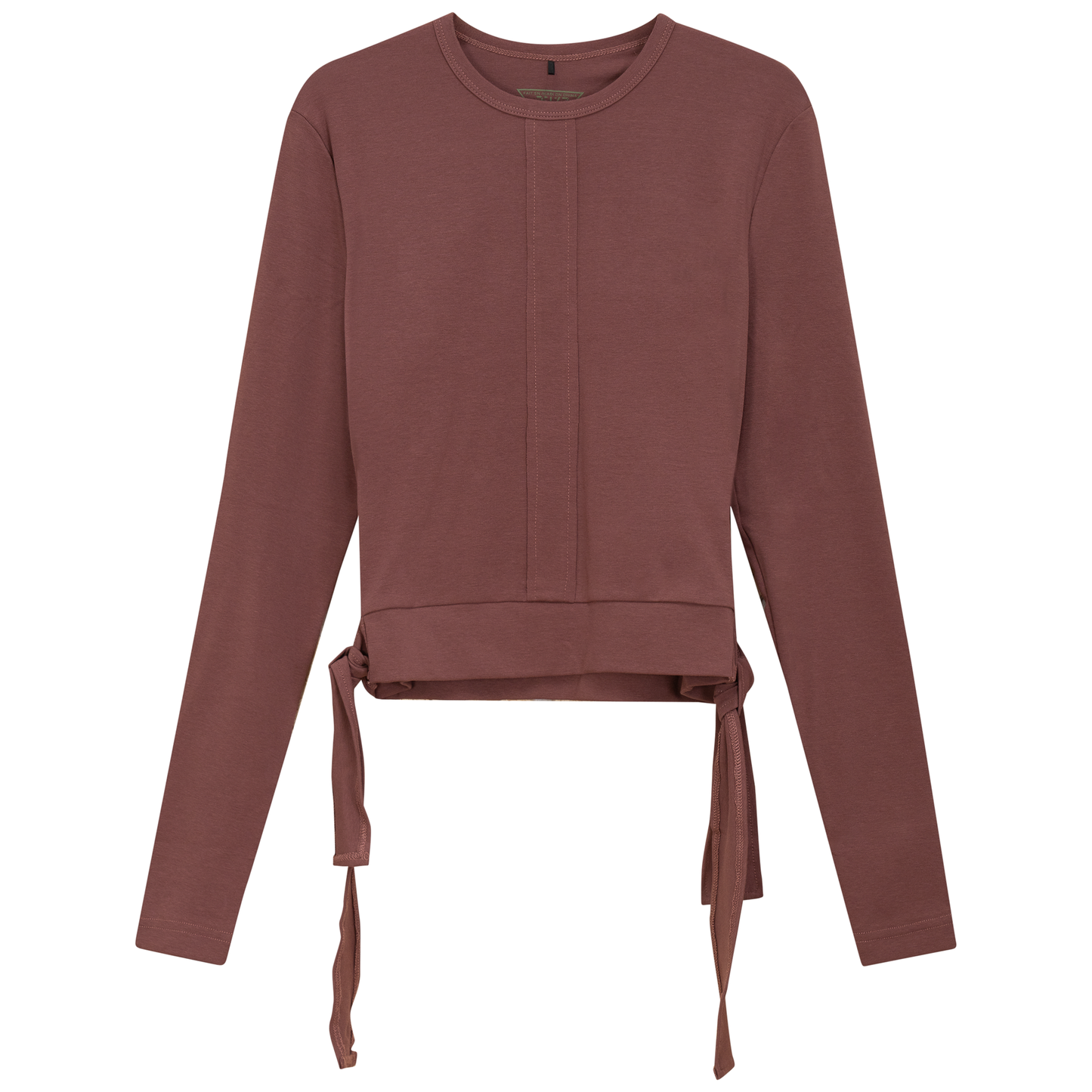 Tie Look Tee Champagne