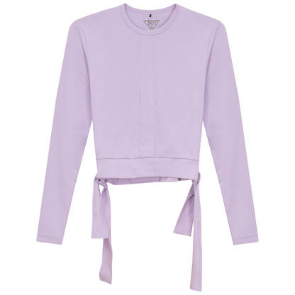 Tie Look Tee Lilac