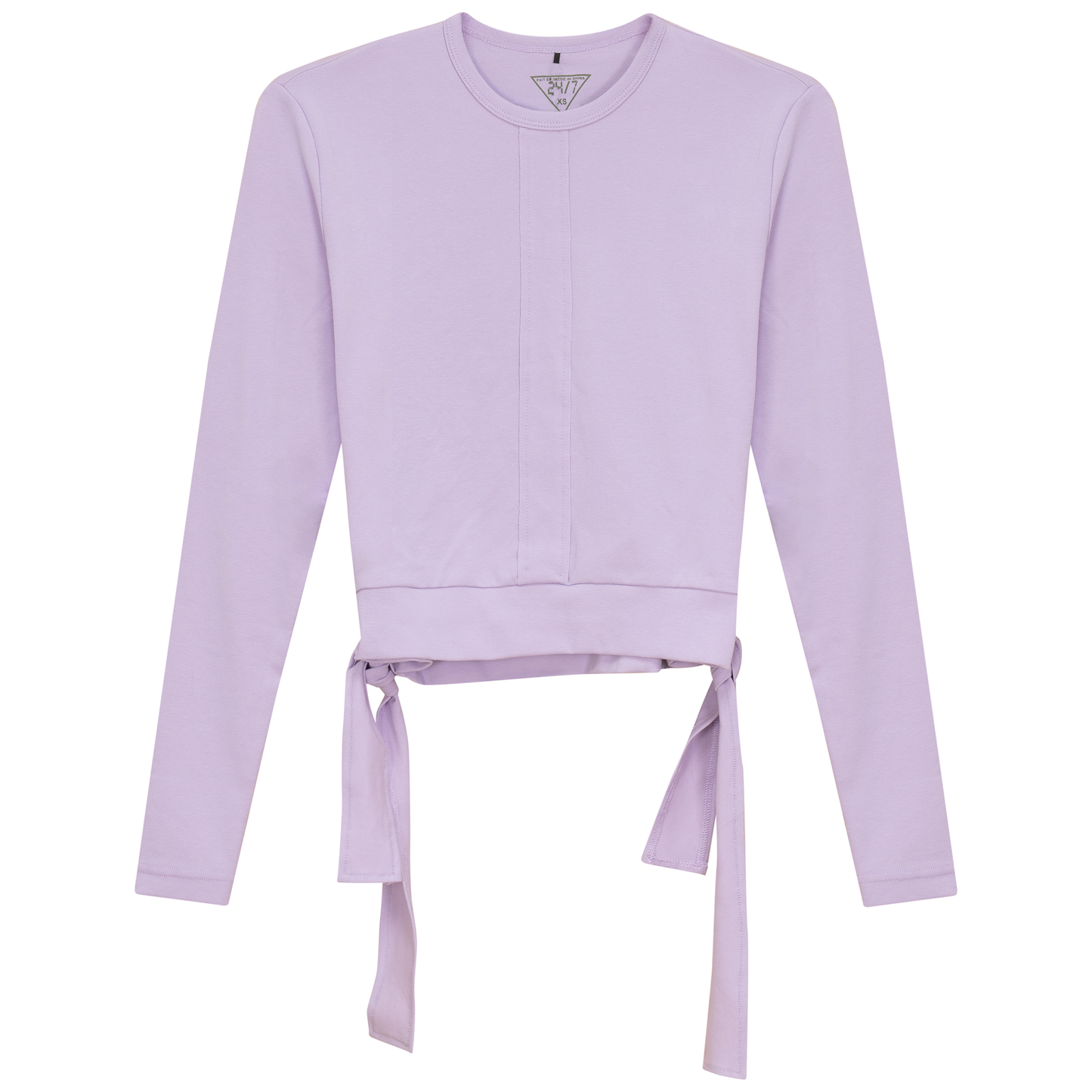 Tie Look Tee Lilac