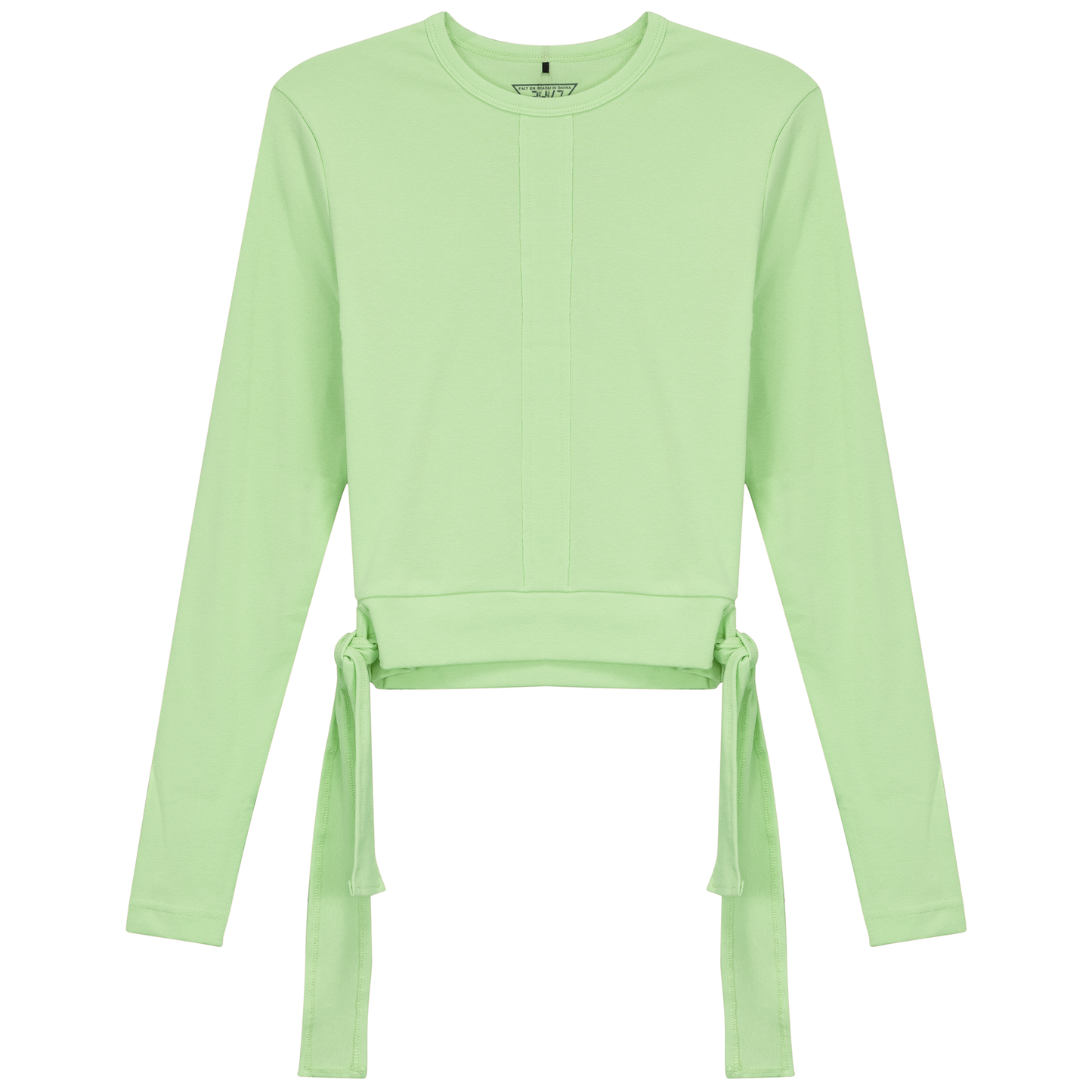 Tie Look Tee Pistachio