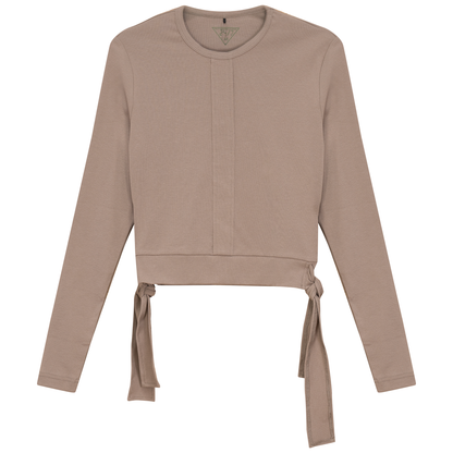 Tie Look Tee New Stone