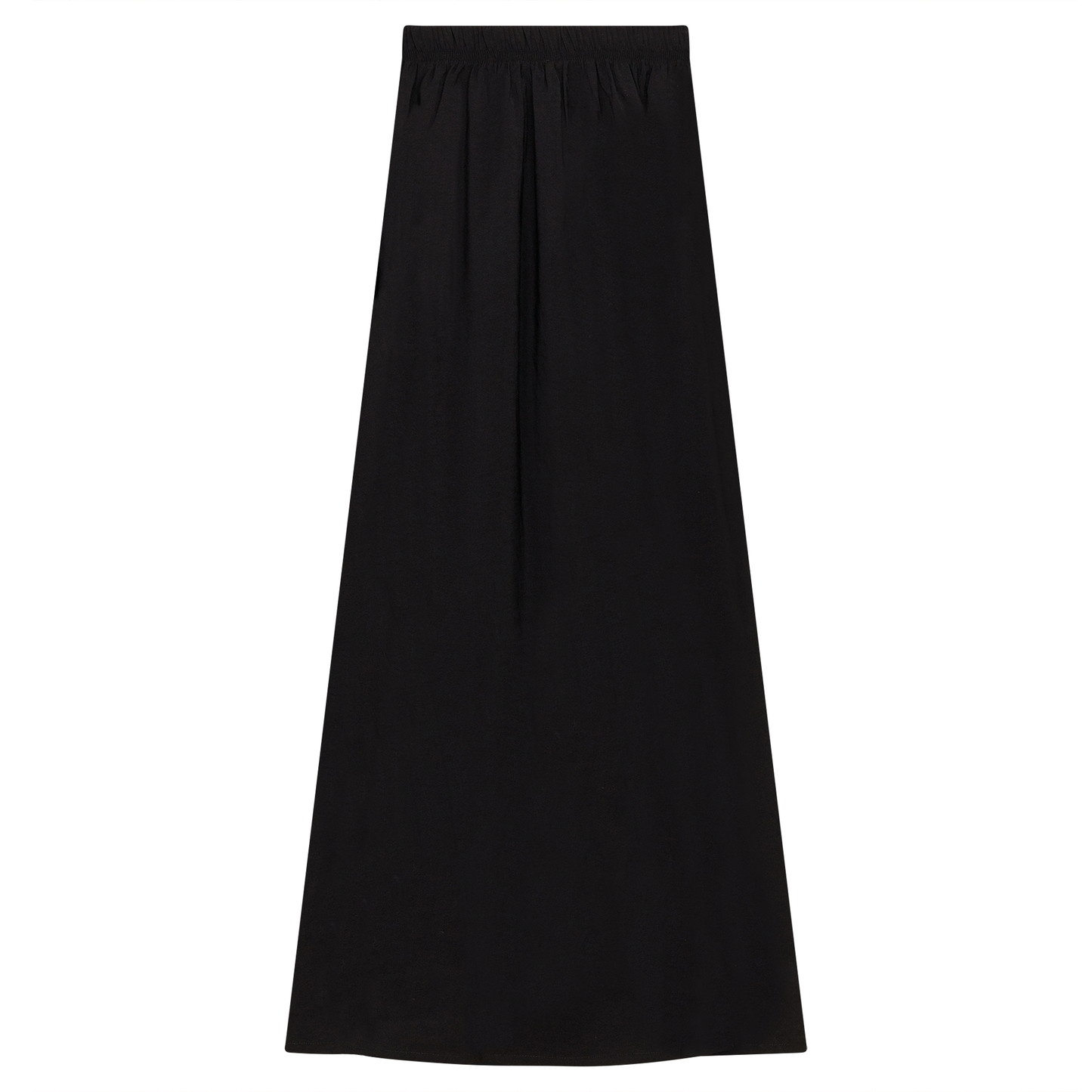 Copper Tencel Maxi Skirt Black