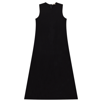 Copper Tencel Maxi Jumper Black