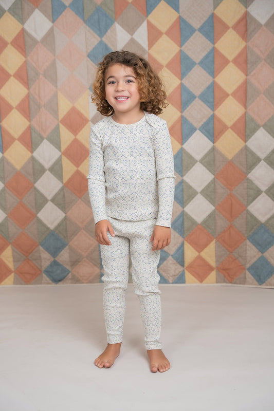 Flower Print 2Pc Set