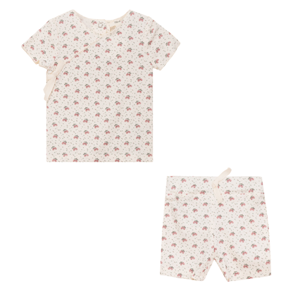 Fruit Print 2Pc Set Mauve