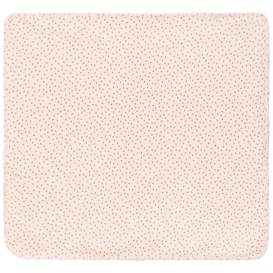 Crinkle Flower Print Blanket