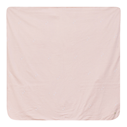 Strawberry and Dot Print Blanket Powder Pink One Size