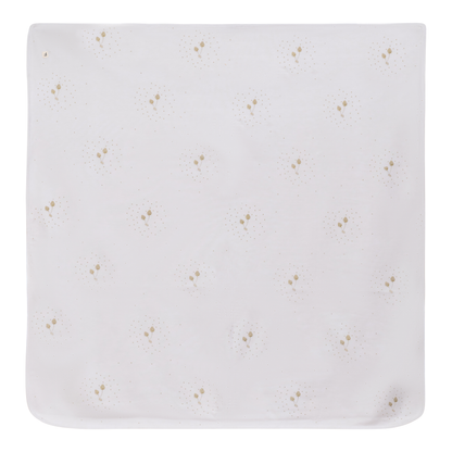 Strawberry and Dot Print Blanket White One Size