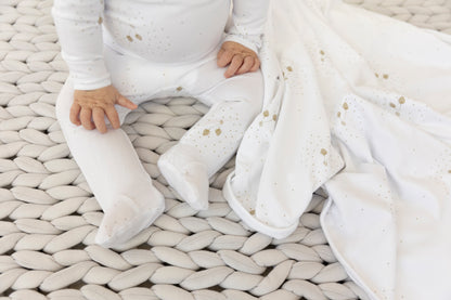 Strawberry and Dot Print Blanket
