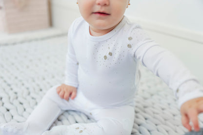 Strawberry and Dot Print Onesie Set