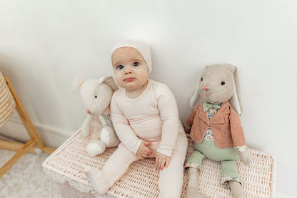 Strawberry and Dot Print Onesie Set