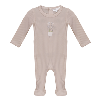 Air Balloon Print Onesie Mushroom