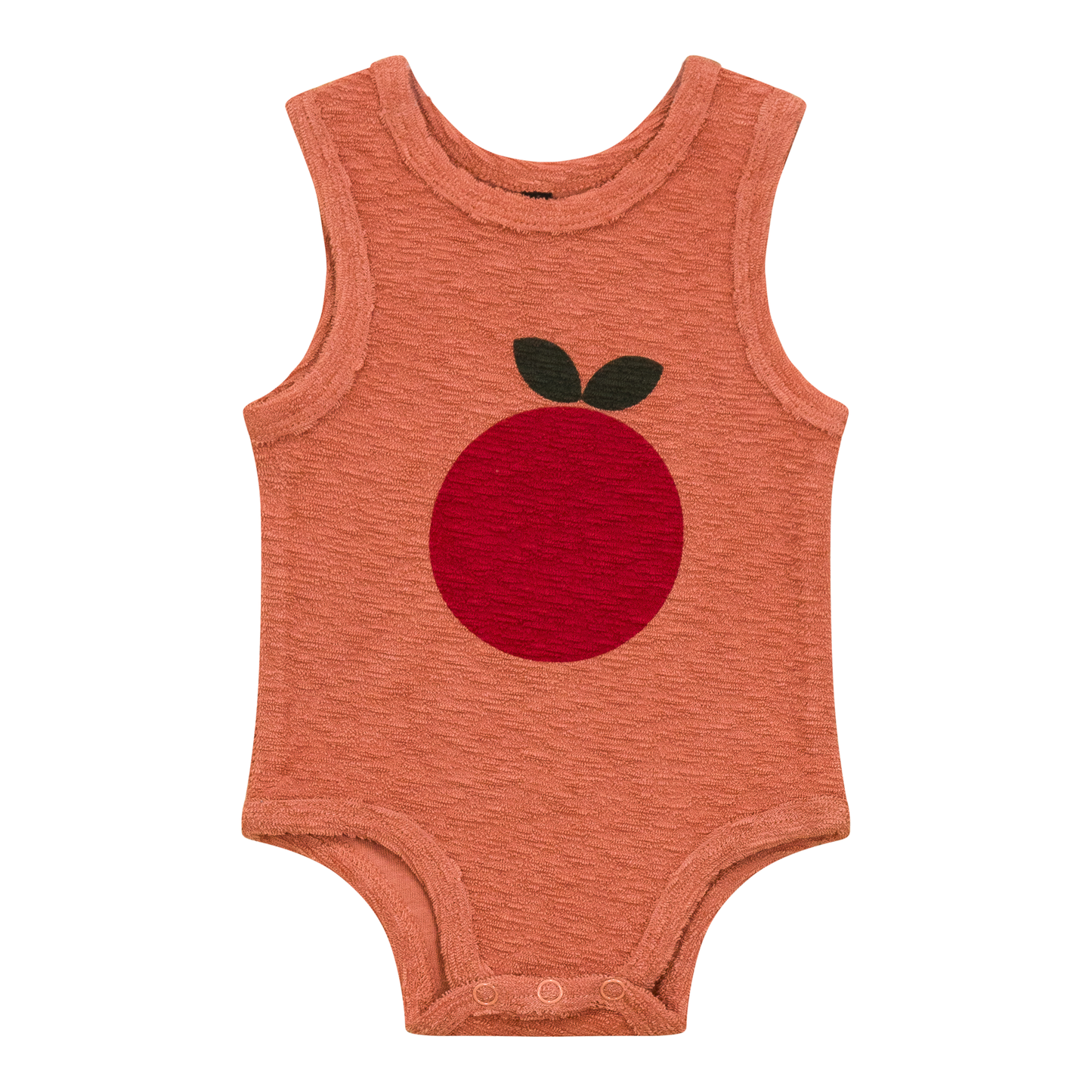 Textured Terry Romper Ginger
