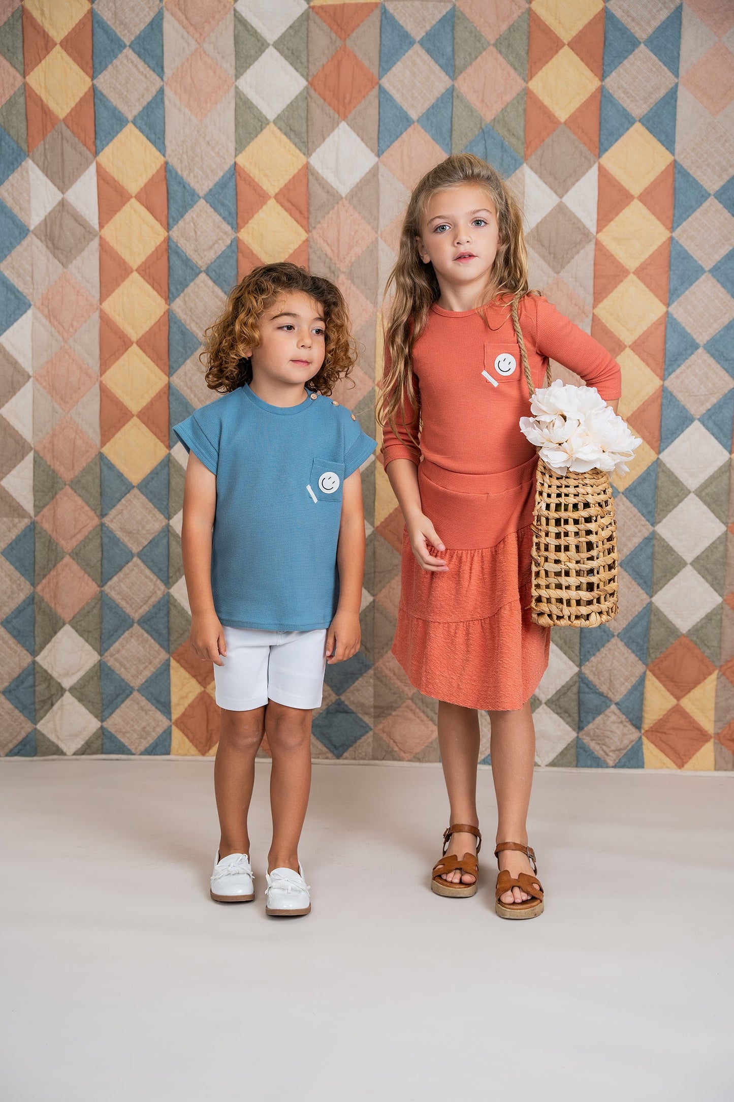 Textured Terry Skirt