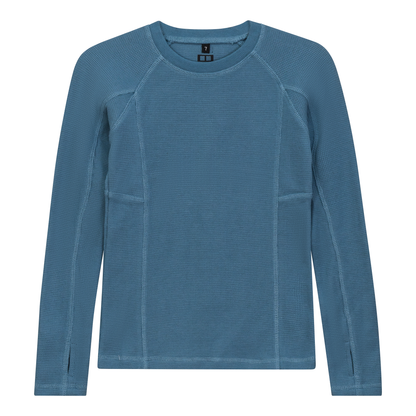 Waffle Top Shadow Blue