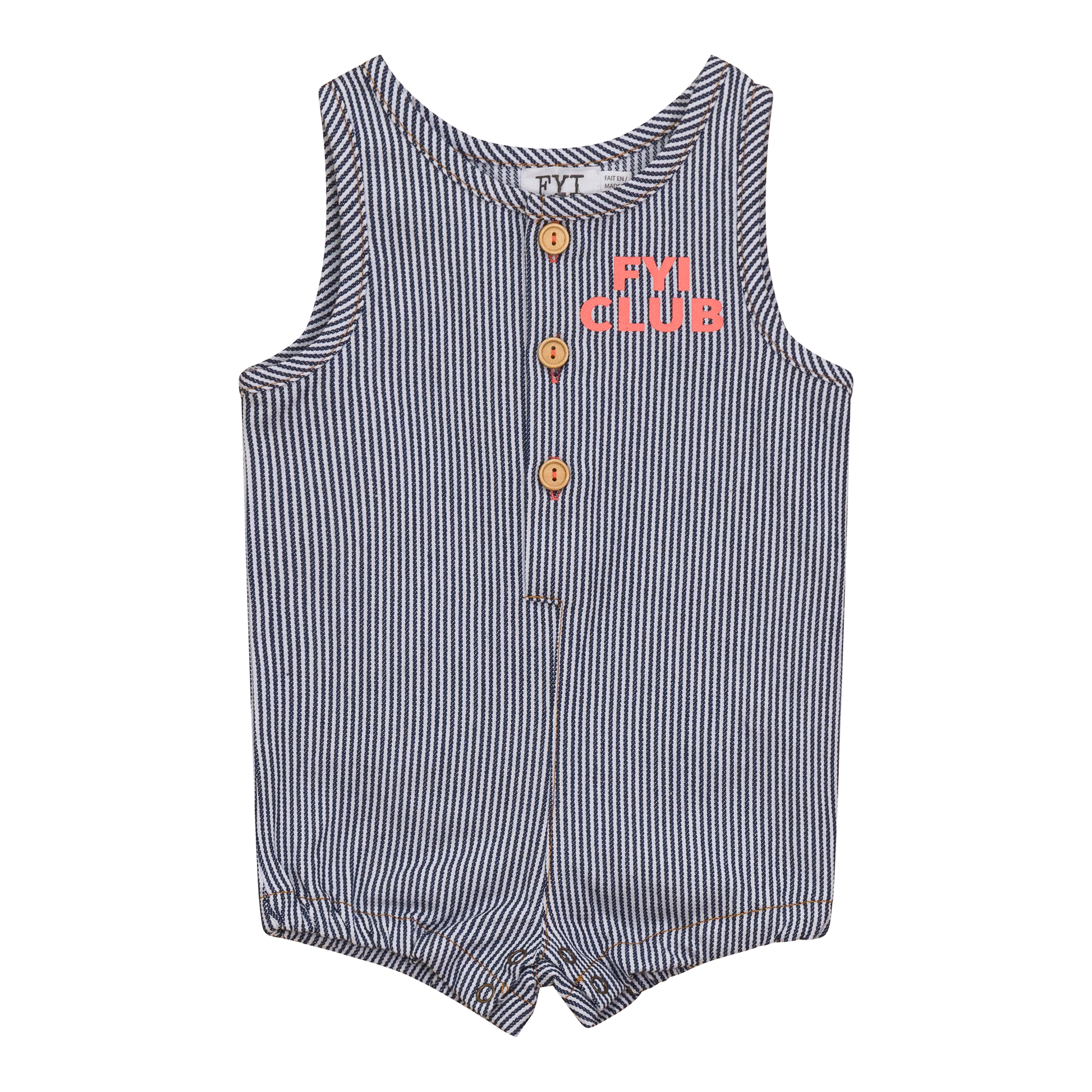 FYI CLUB Romper Denim