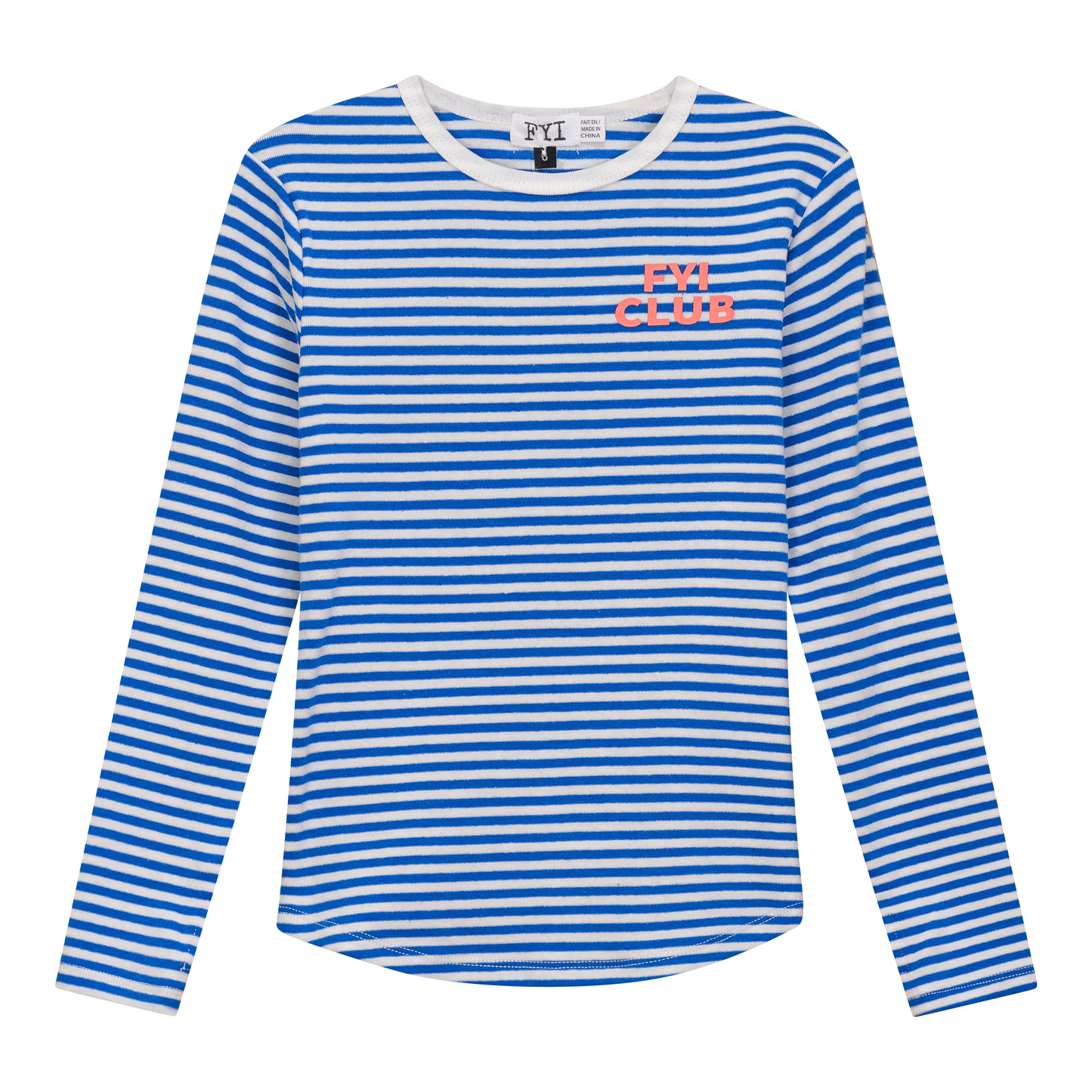 FYI CLUB Top White Royal