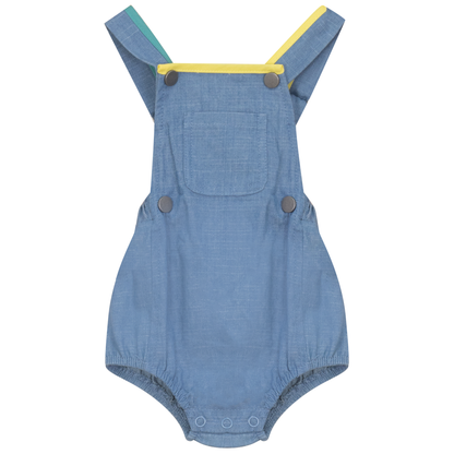 Woven Denim Overall Light Denim
