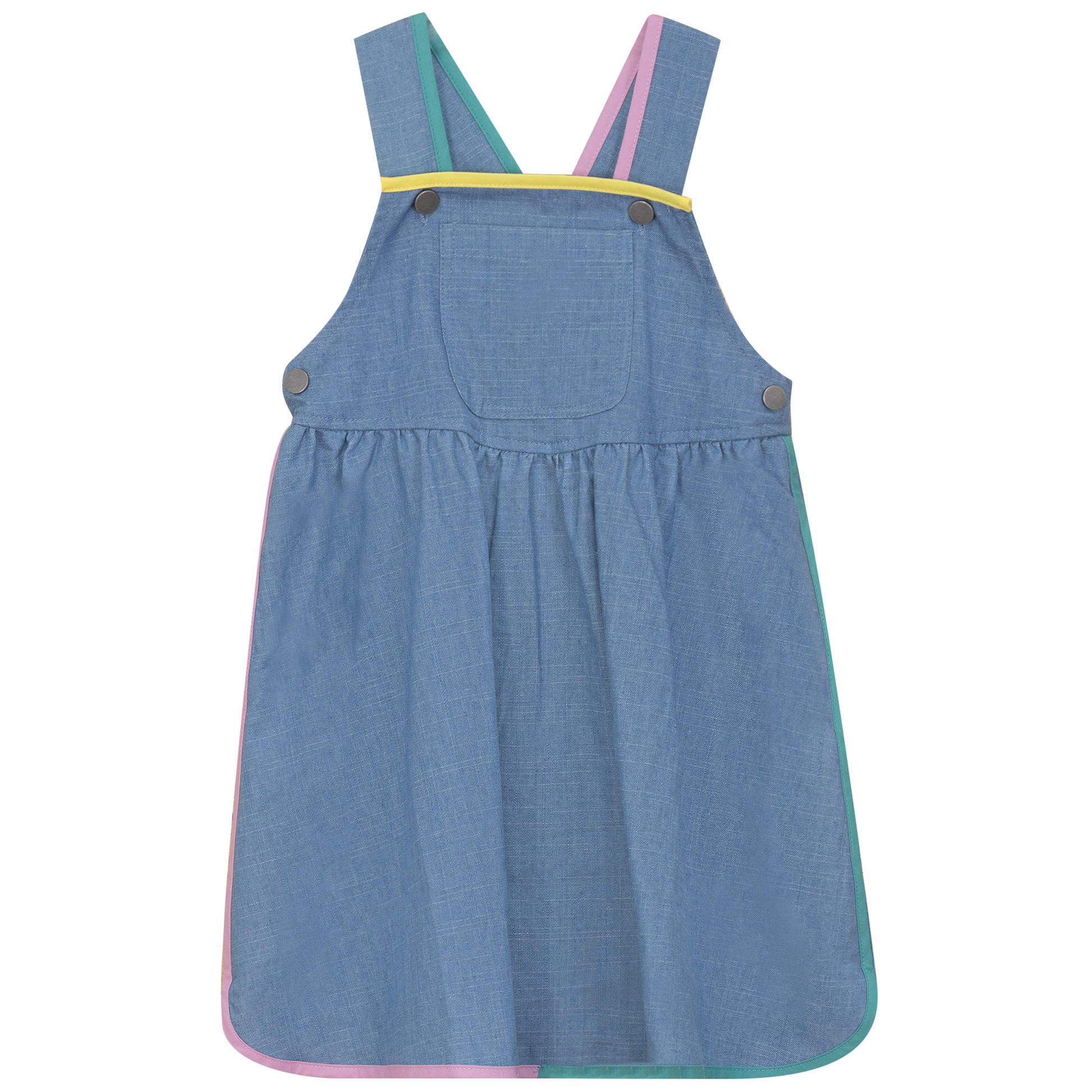 Woven Denim Jumper Light Denim