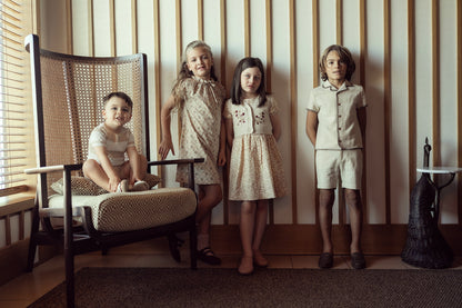 Flower Embroidered Knit Vest