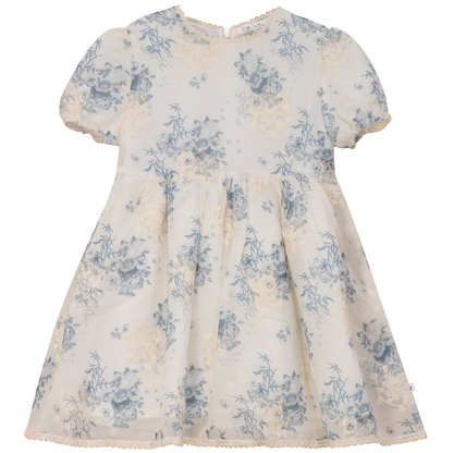 Woven Flower Embroidered Dress