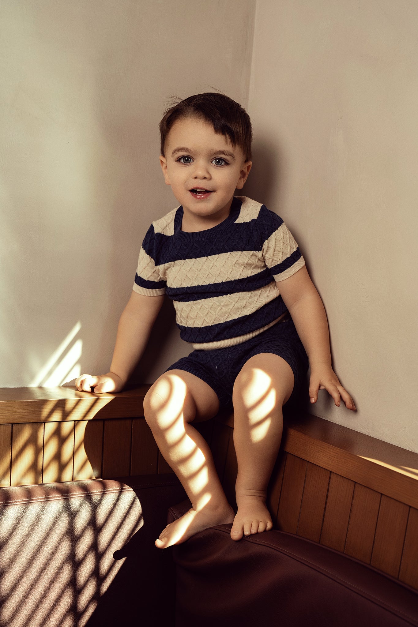 Honeycomb Stripe 2Pc Set