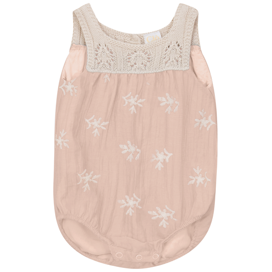 Woven Crinkle Bubble Pink