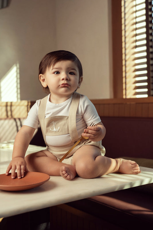 Anchor Embroidered Overall