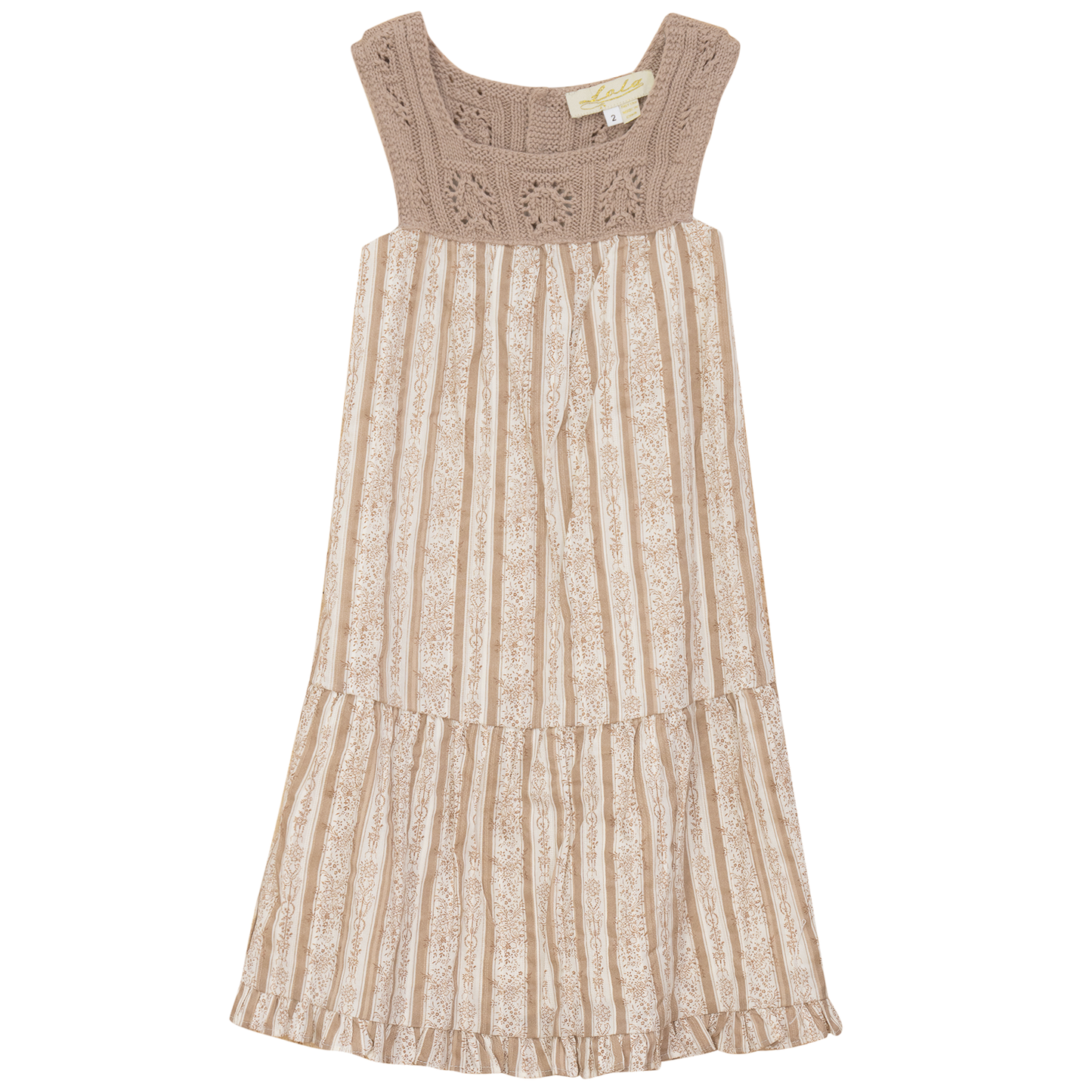 Flower Print Woven Jumper Mauve