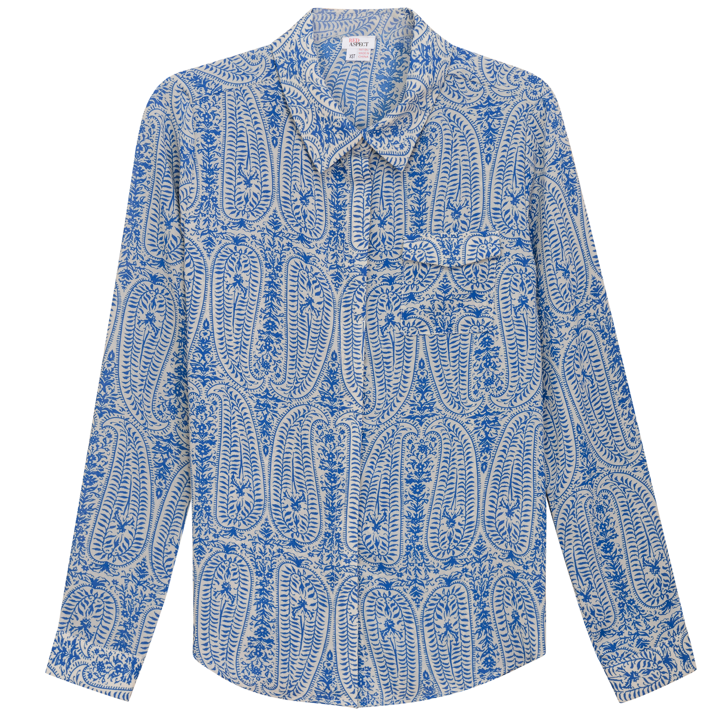Paisley Print Shirt Royal