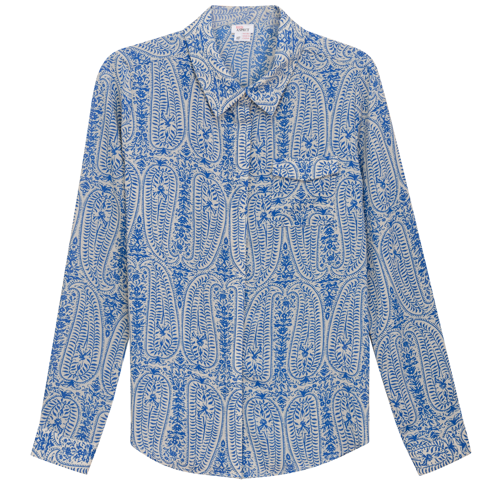 Paisley Print Shirt Royal