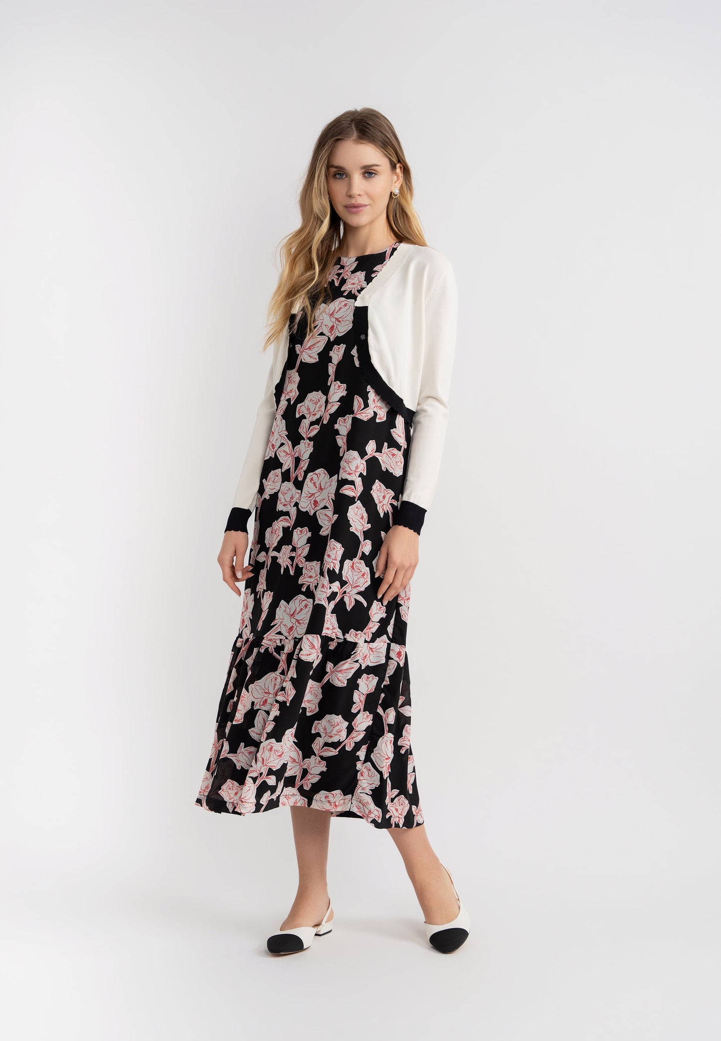 Jumper Set with Cardigan