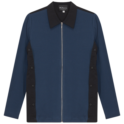 Maternity Top Shirt Combo Dark Denim Black