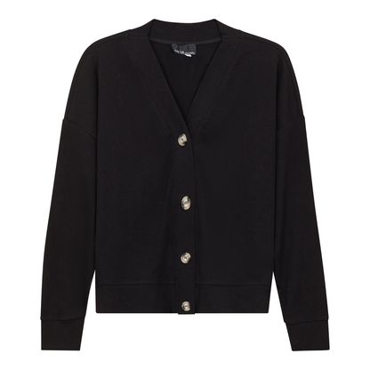 Maternity Drop Shoulder Cardigan Black