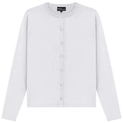 Maternity Knit Cardigan White