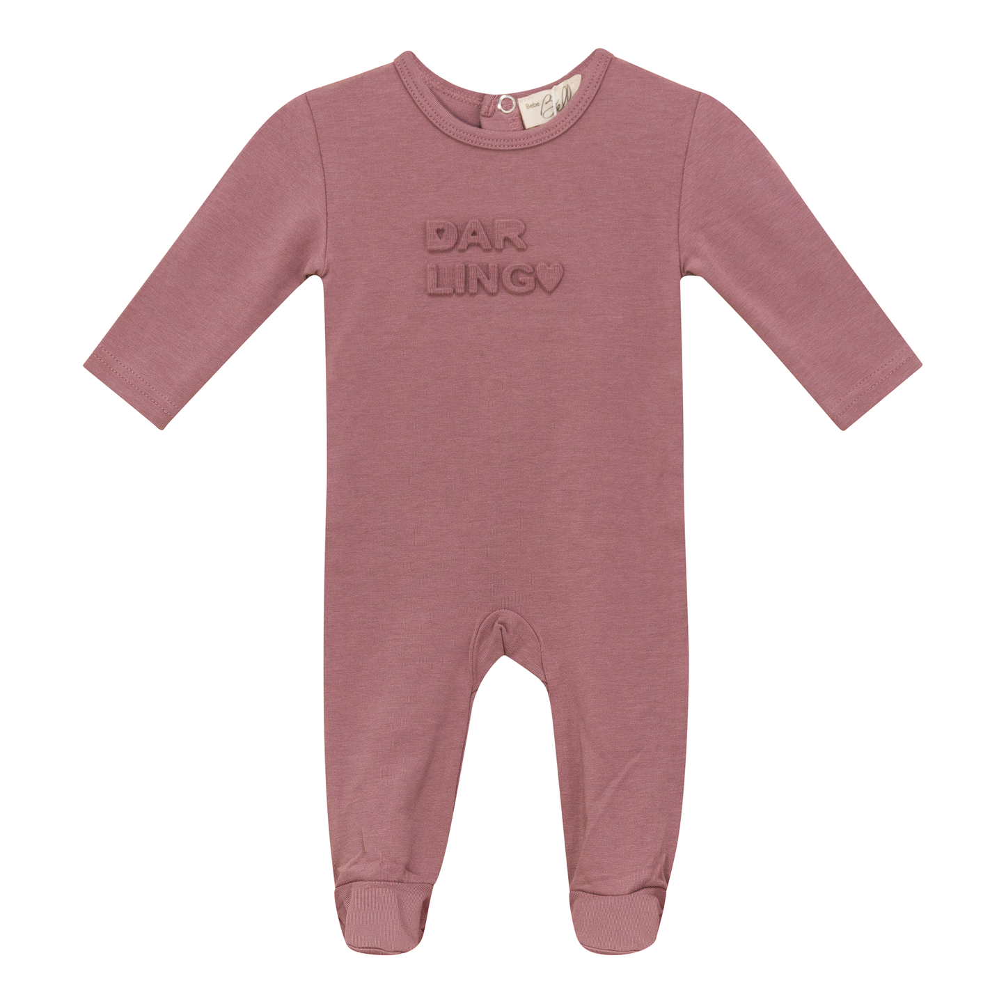 Charming and Darling Print Onesie Rose